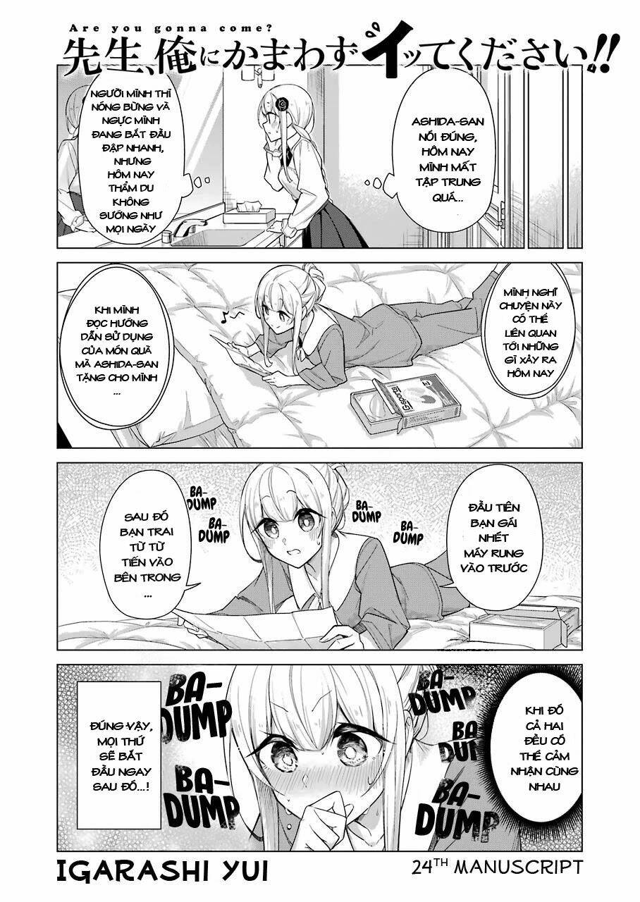 Sensei, Ore Ni Kamawazu Itte Kudasai!! Chương 24 Ảnh 3