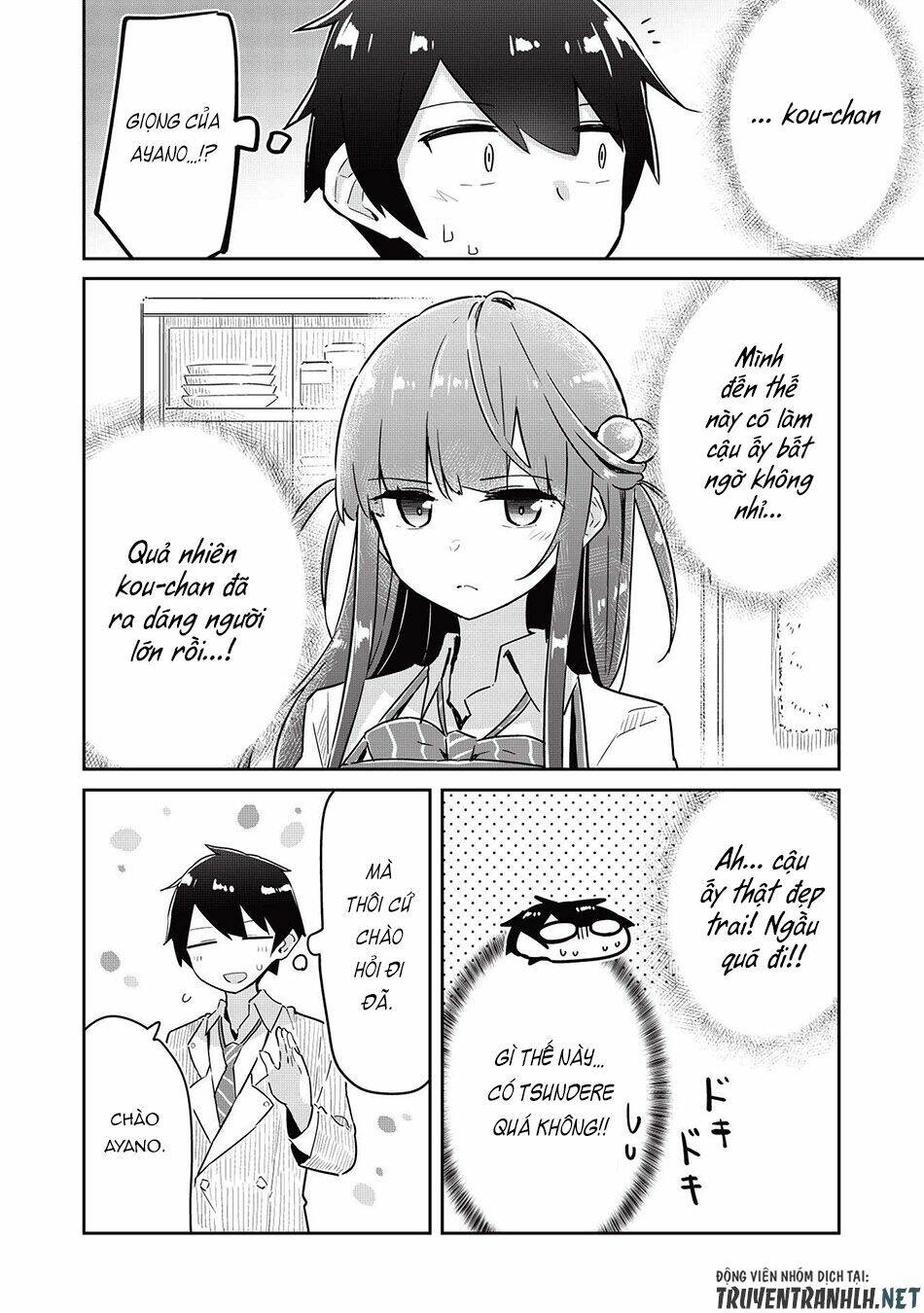Itsumo Shio Taiou Na Osananajimi Da Kedo, Ore Ni Kataomoi Shiteiru No Ga Bare Bare De Kawaii Chương 4 Ảnh 7