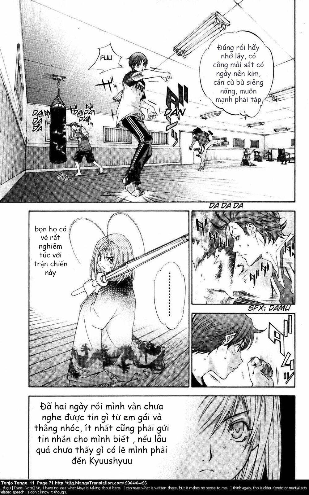 Tenjou Tenge Chương 66 Ảnh 7