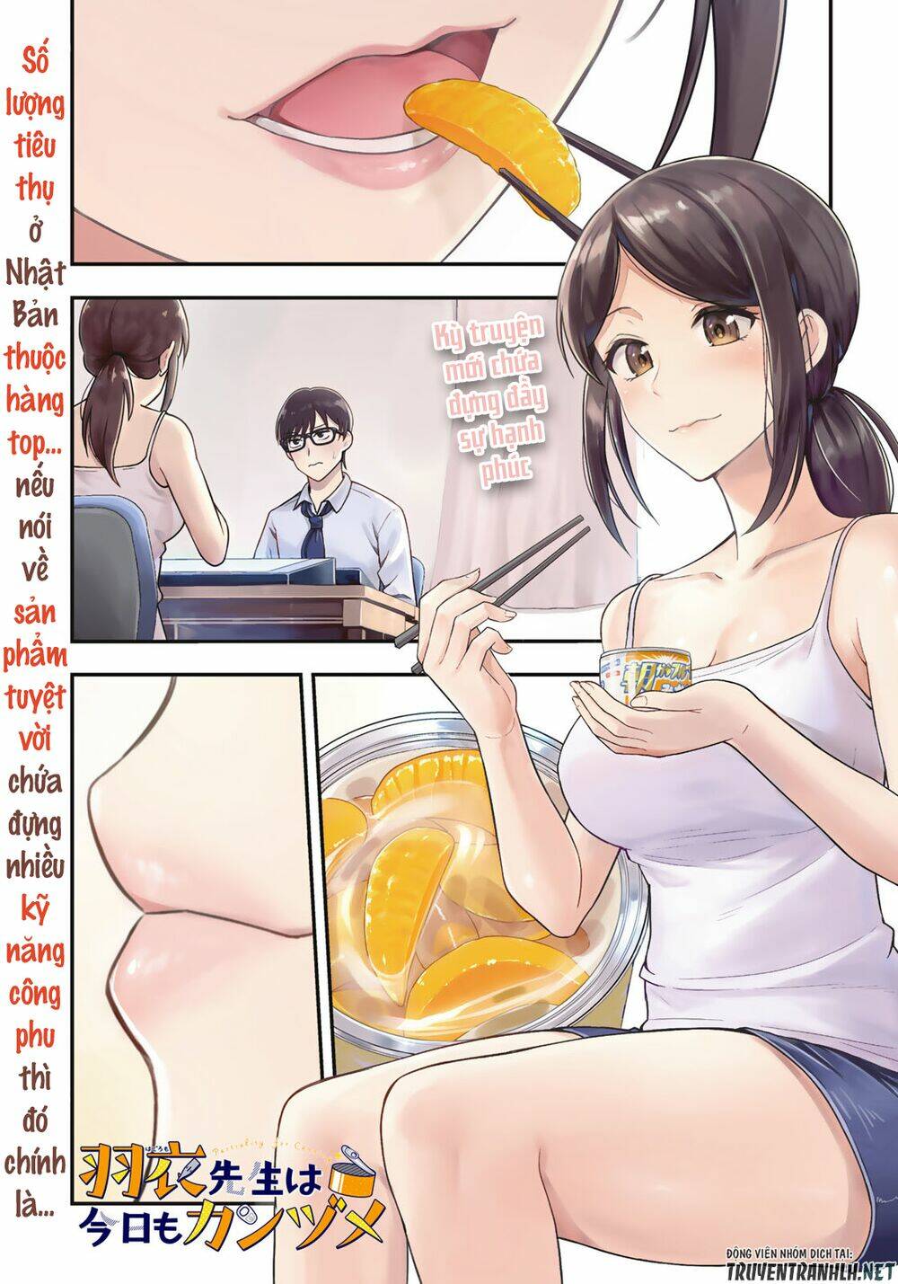 Hagoromo-Sensei Wa Kyou Mo Kandzume Chương 1 Ảnh 4