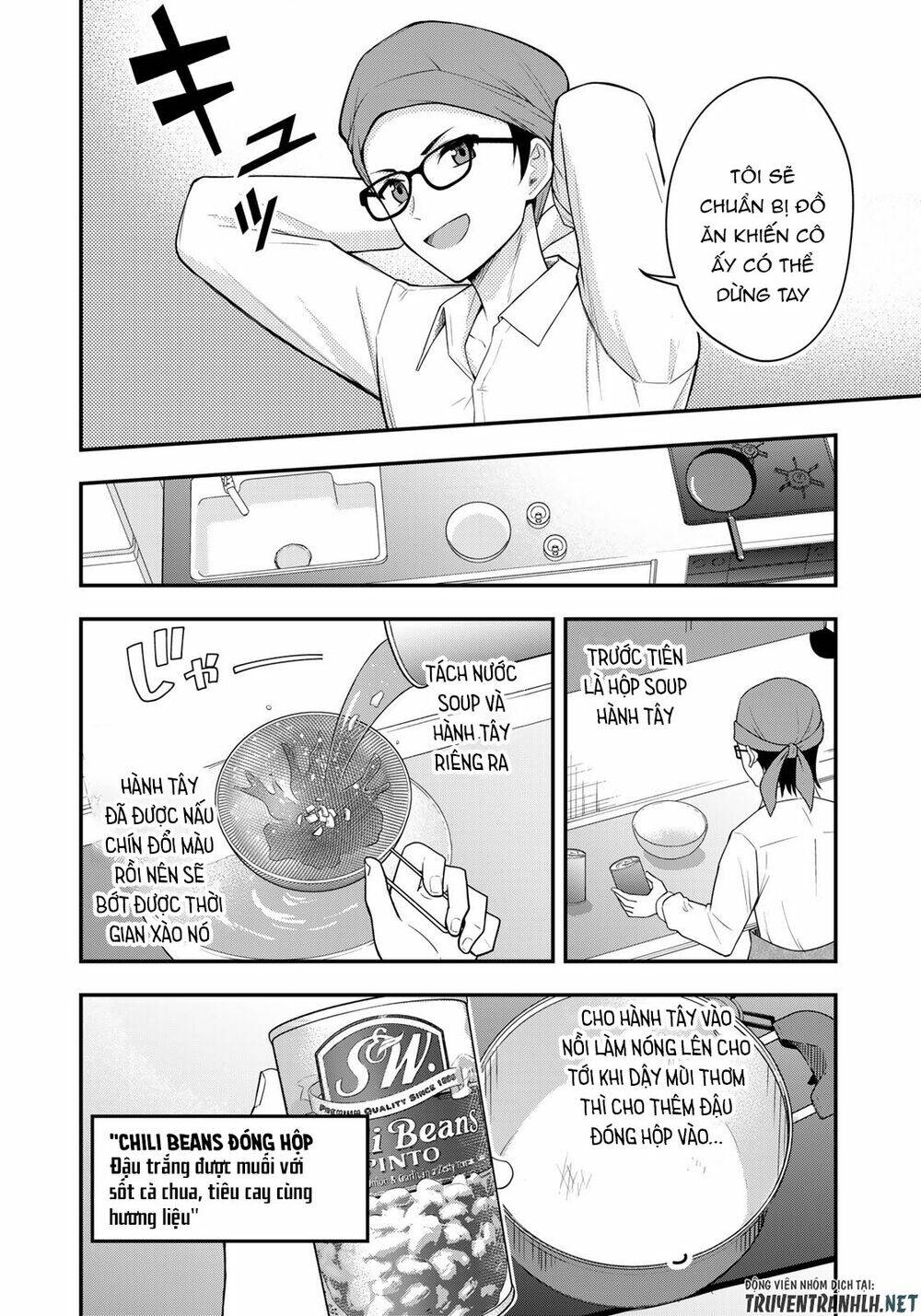 Hagoromo-Sensei Wa Kyou Mo Kandzume Chương 6 Ảnh 11