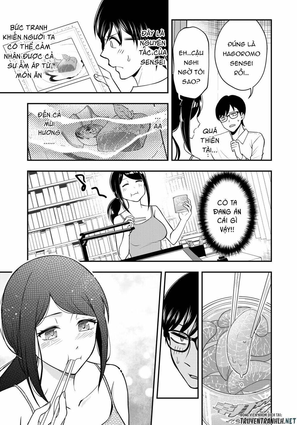 Hagoromo-Sensei Wa Kyou Mo Kandzume Chương 1 Ảnh 15