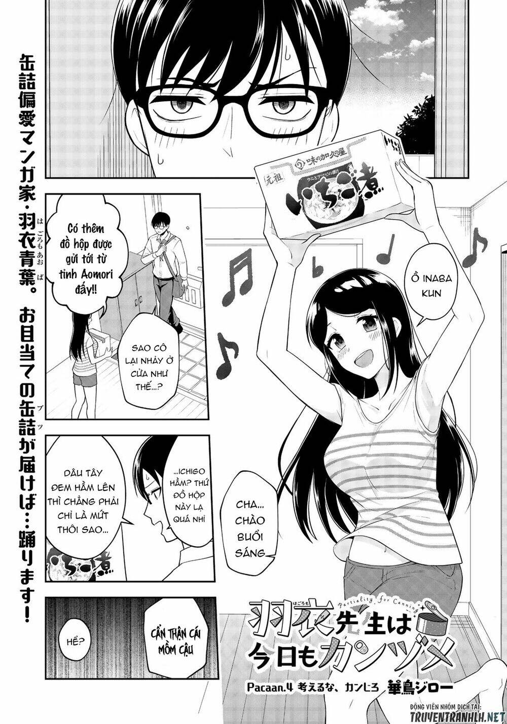 Hagoromo-Sensei Wa Kyou Mo Kandzume Chương 4 Ảnh 4