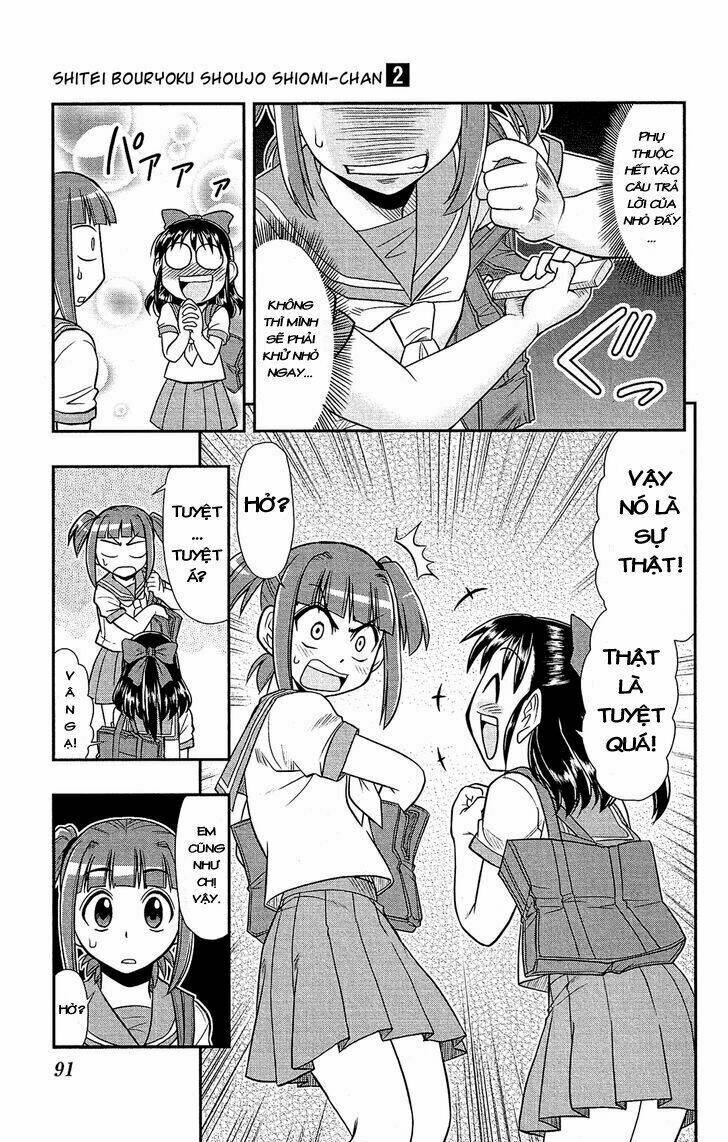 Shitei Bouryoku Shoujo Shiomi-Chan Chương 9 Ảnh 13