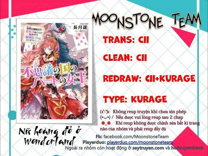 Nữ Hoàng Cơ Đỏ Ở Wonderland Chương 4.1 Ảnh 2