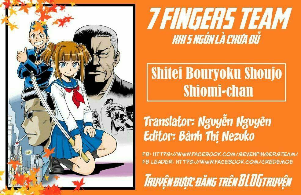 Shitei Bouryoku Shoujo Shiomi-Chan Chương 8 Ảnh 3