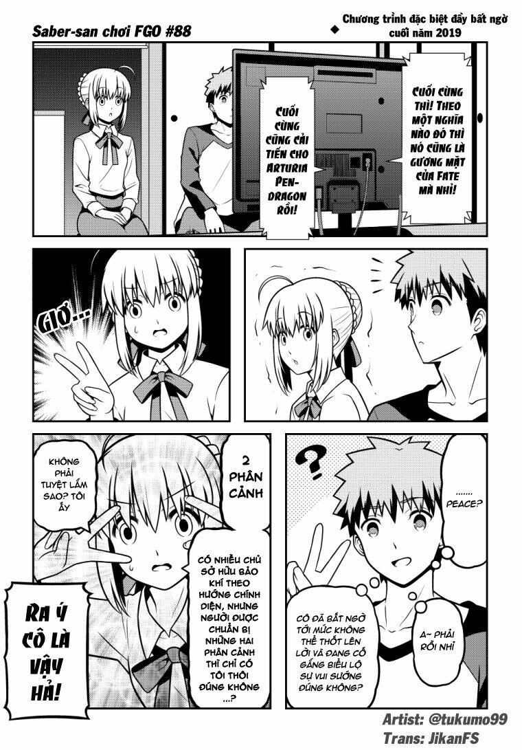 Saber-San Chơi Fgo! Chương 51 Ảnh 45