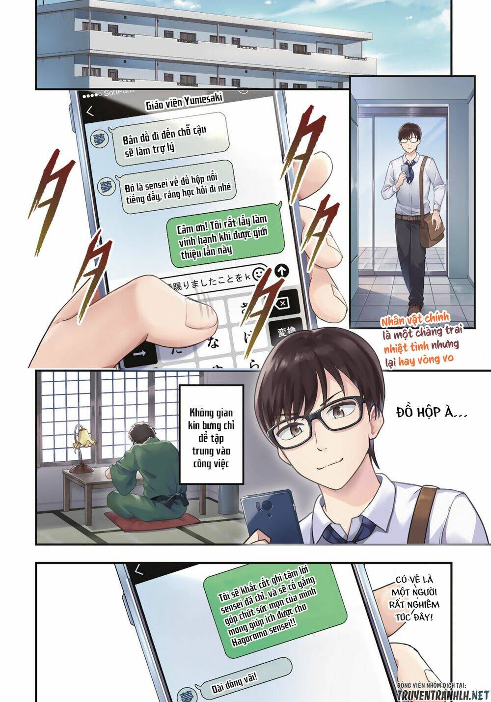 Hagoromo-Sensei Wa Kyou Mo Kandzume Chương 1 Ảnh 6