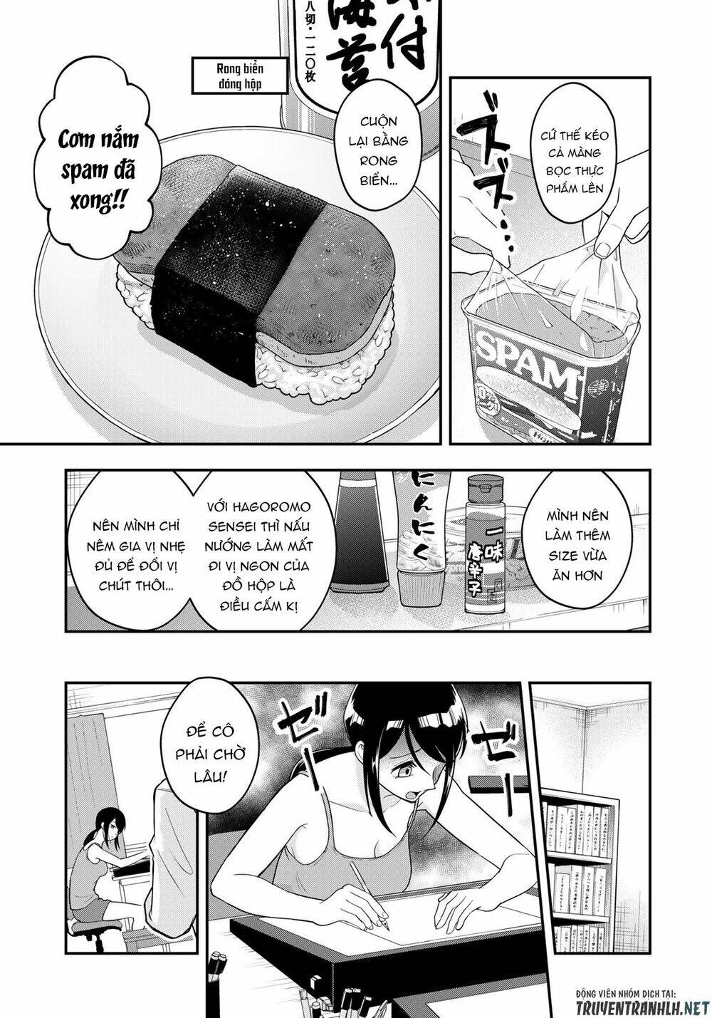 Hagoromo-Sensei Wa Kyou Mo Kandzume Chương 3 Ảnh 10