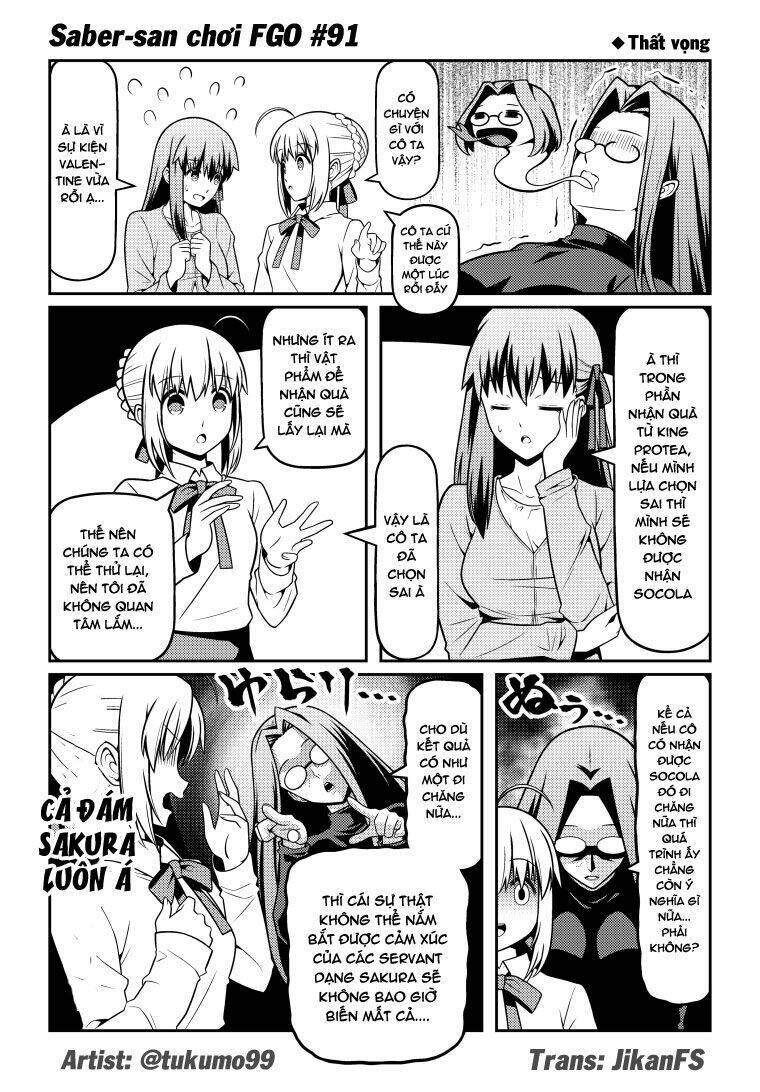 Saber-San Chơi Fgo! Chương 51 Ảnh 48