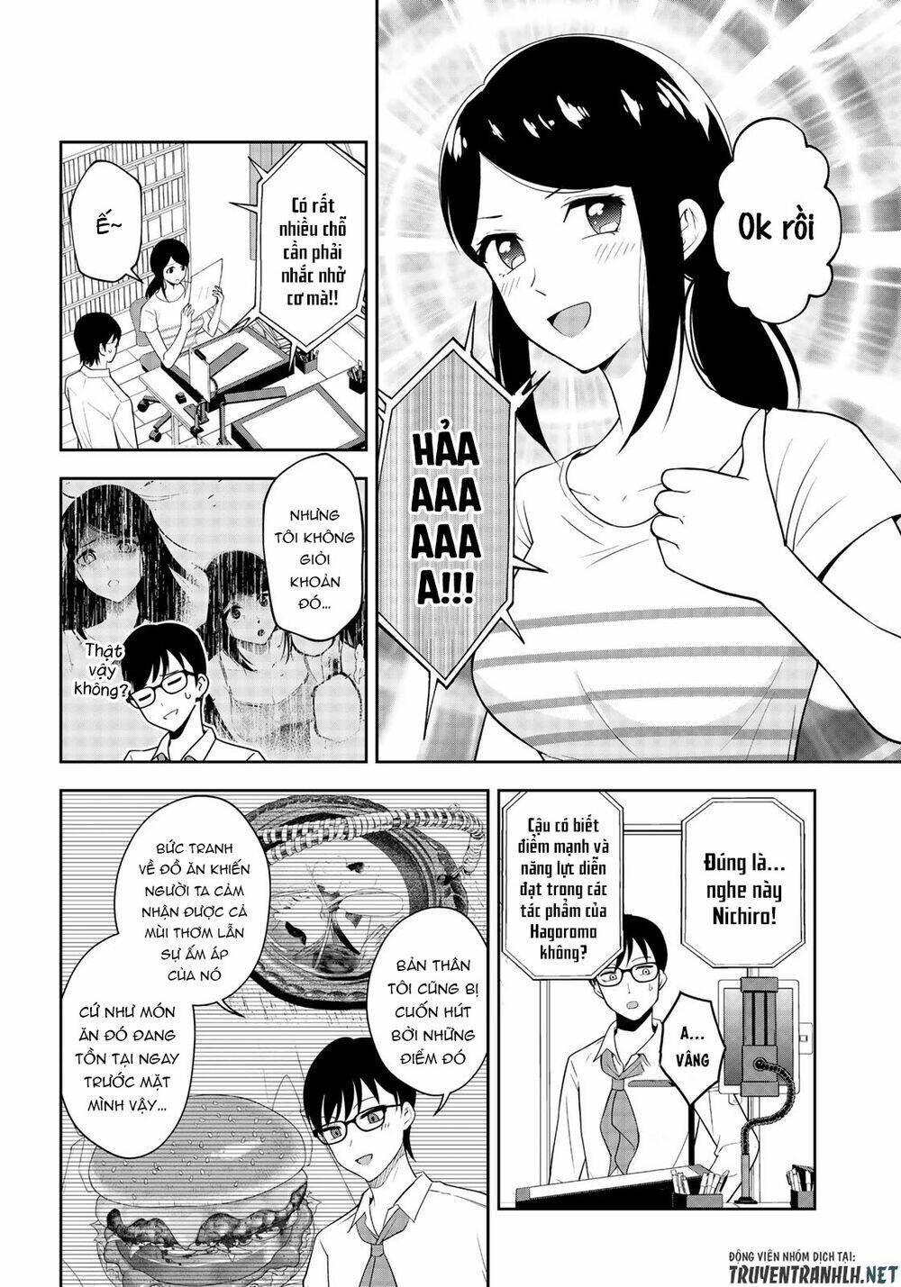 Hagoromo-Sensei Wa Kyou Mo Kandzume Chương 4 Ảnh 9