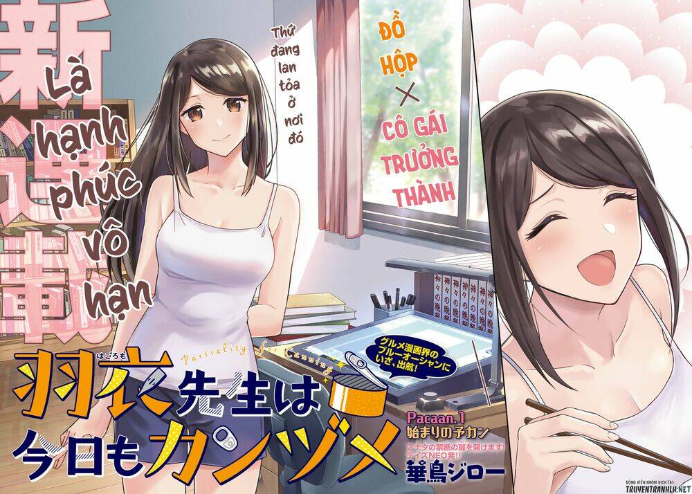 Hagoromo-Sensei Wa Kyou Mo Kandzume Chương 1 Ảnh 5