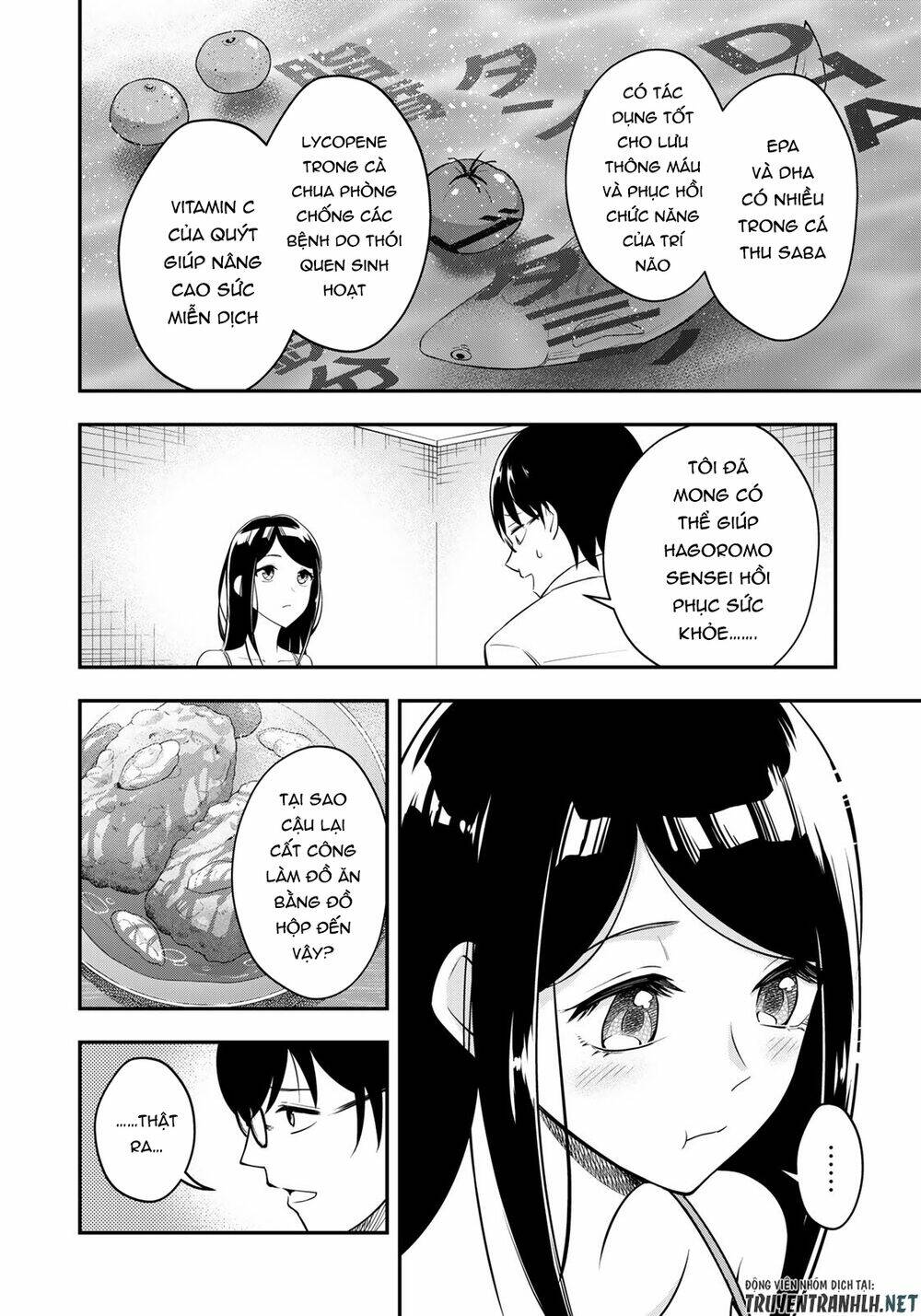 Hagoromo-Sensei Wa Kyou Mo Kandzume Chương 2 Ảnh 21