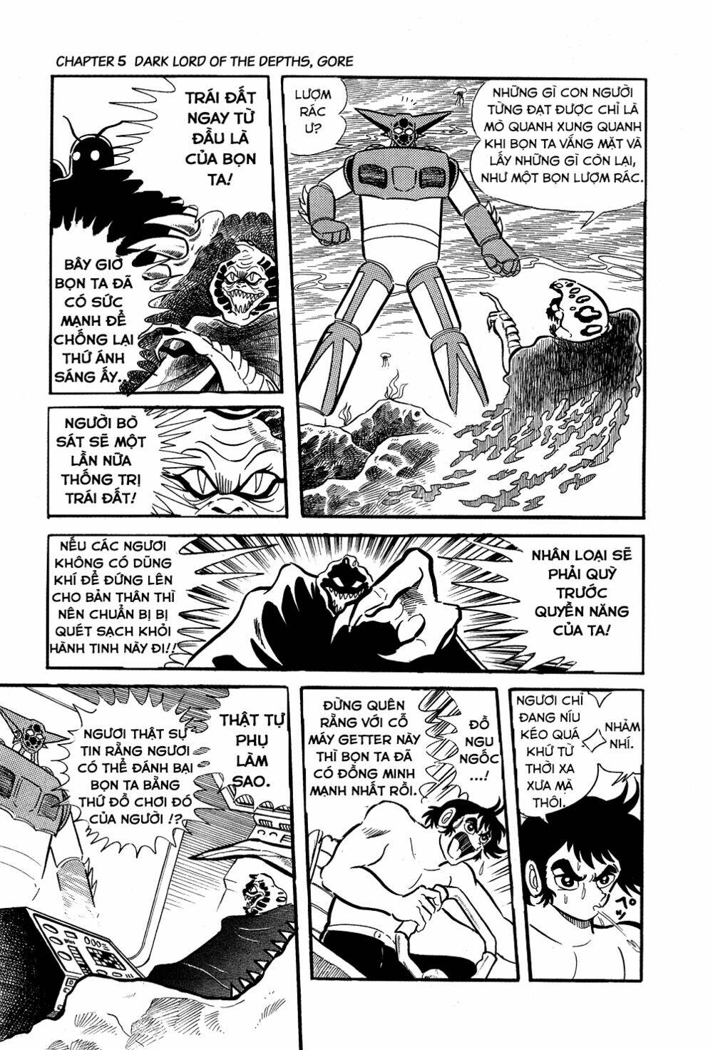 Getter Robo Chương 5 Ảnh 26