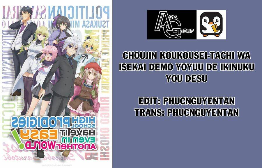 Choujin Koukousei-Tachi Wa Isekai Demo Yoyuu De Ikinuku You Desu Chương 35 Ảnh 3