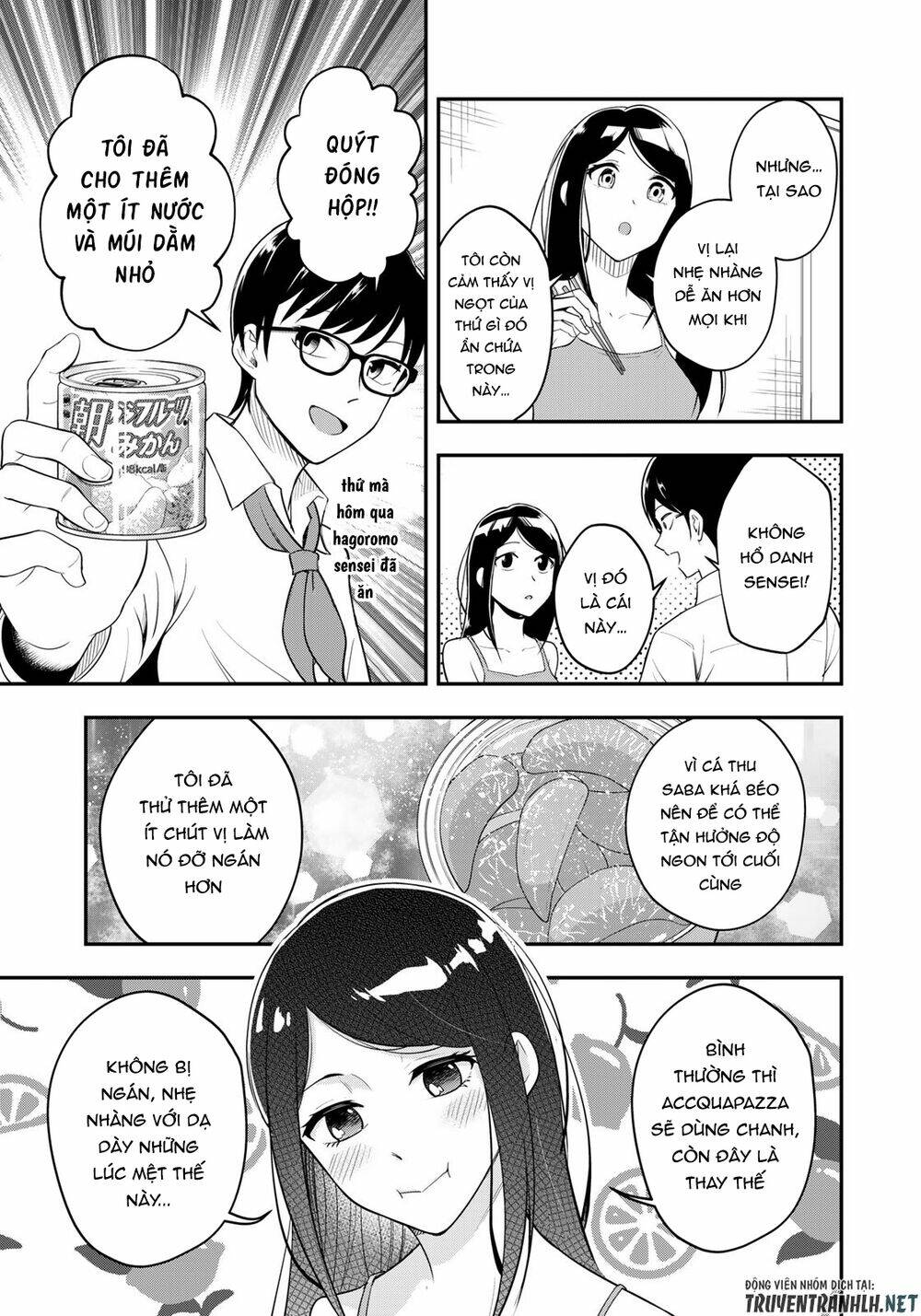 Hagoromo-Sensei Wa Kyou Mo Kandzume Chương 2 Ảnh 20