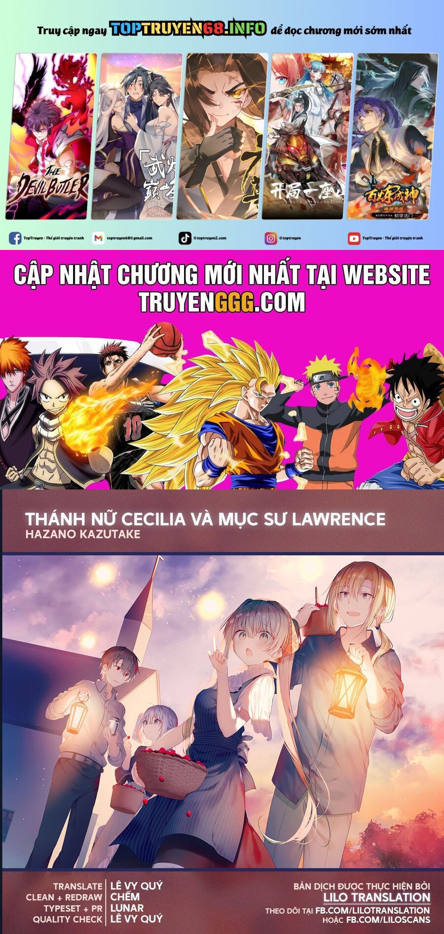 Nữ Thánh Ceclilia Và Mục-Sư Lawrence Chương 70 Ảnh 2