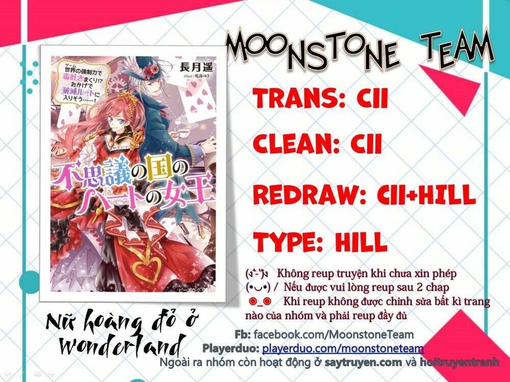 Nữ Hoàng Cơ Đỏ Ở Wonderland Chương 1.2 Ảnh 3