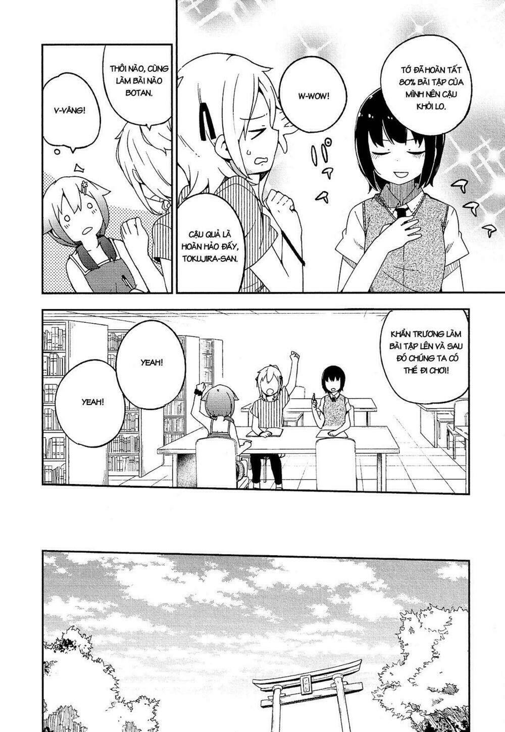 Ookami Shounen Wa Kyou Mo Uso O Kasaneru Chương 17 Ảnh 23