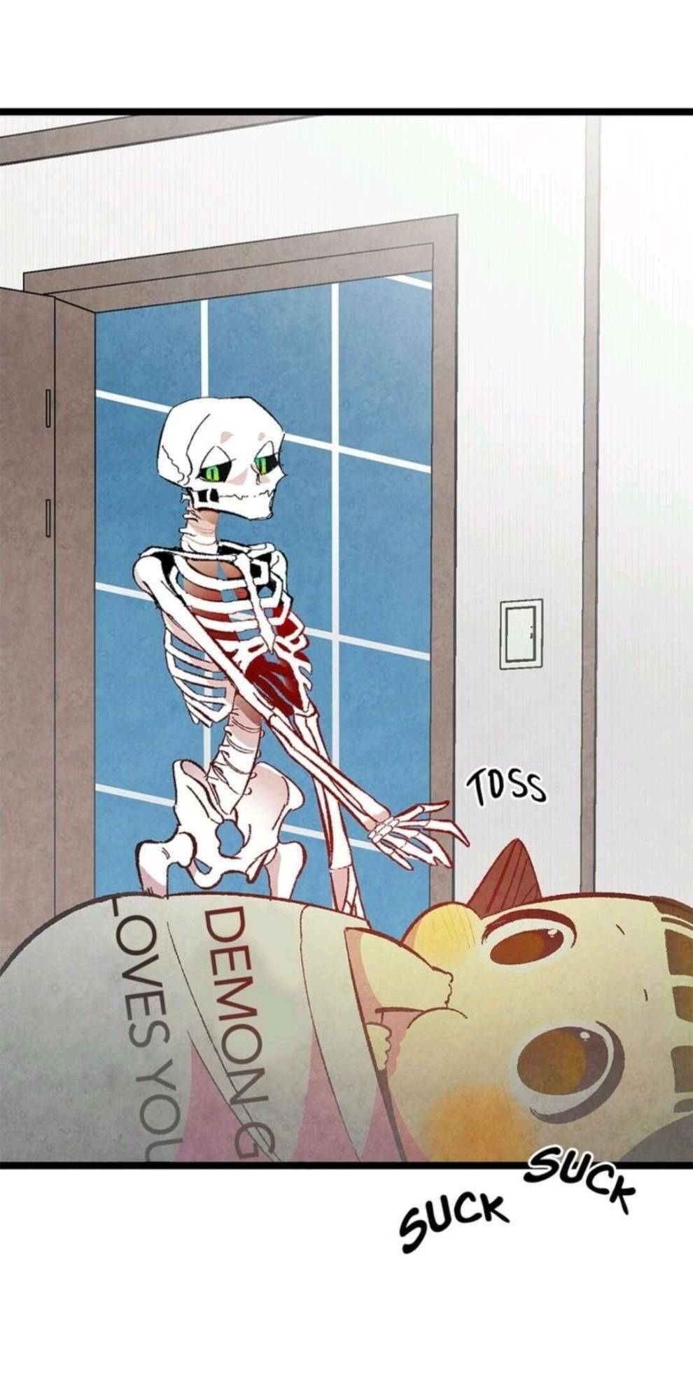 Skeleton Bất Đắt Dĩ Trở Thành Bố Của Bé Mèo Con Chương 10 Ảnh 29