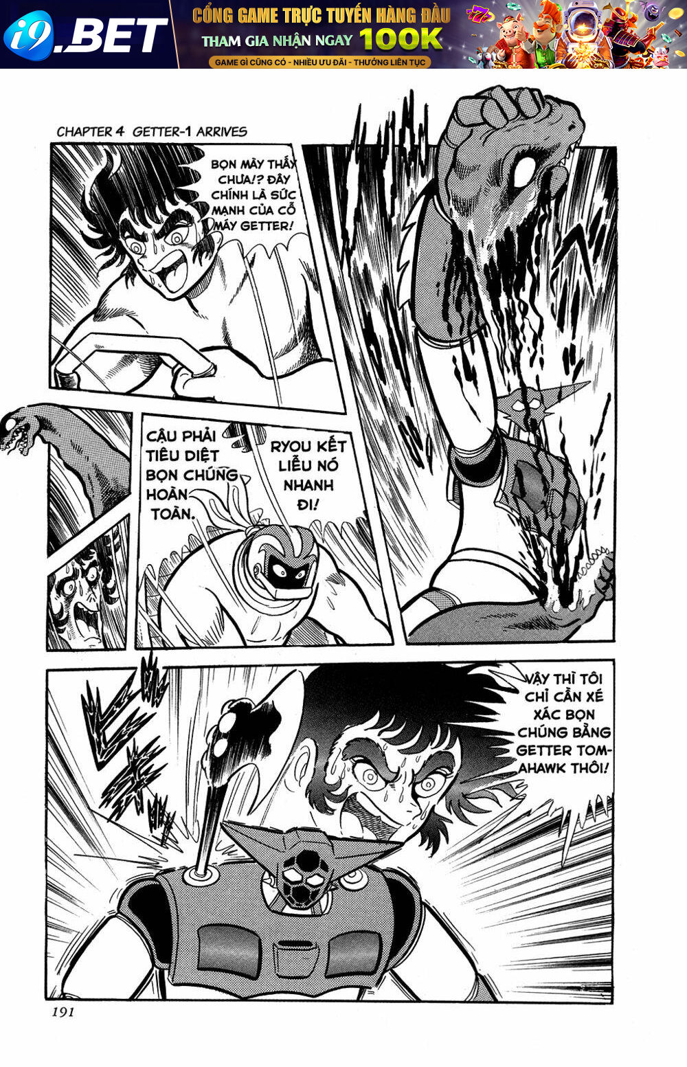 Getter Robo Chương 4 Ảnh 29