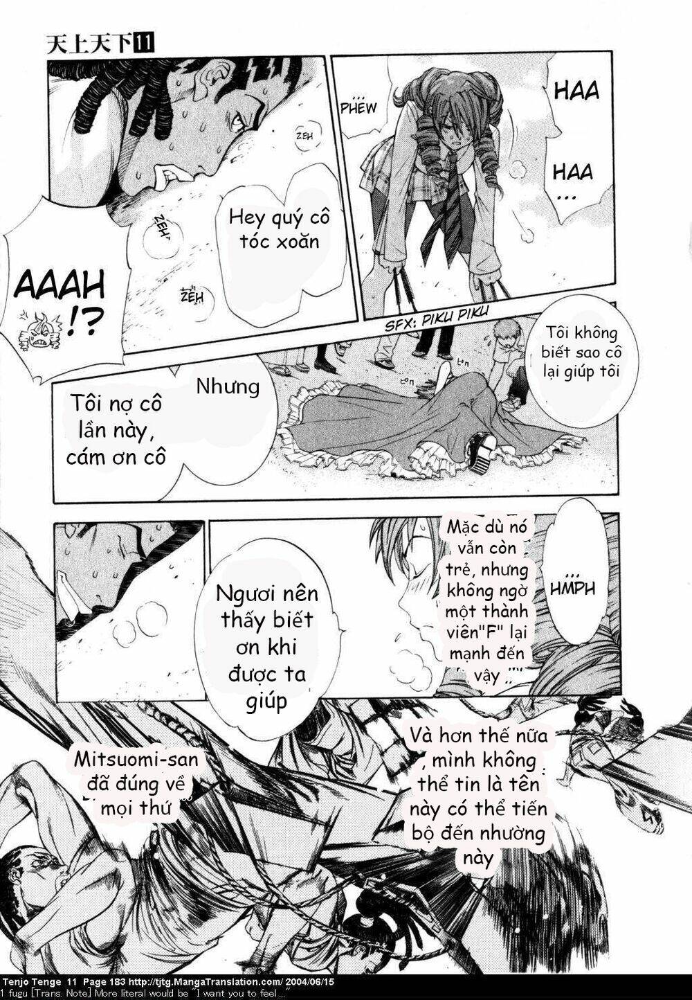 Tenjou Tenge Chương 69 Ảnh 19