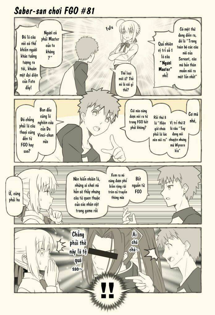 Saber-San Chơi Fgo! Chương 51 Ảnh 40