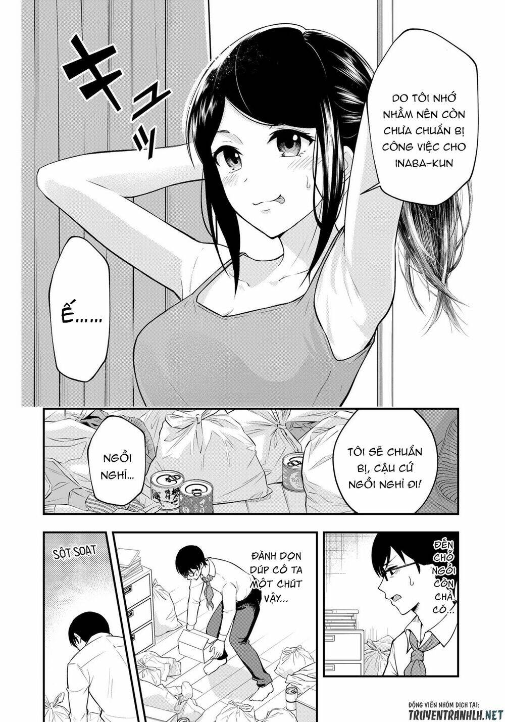 Hagoromo-Sensei Wa Kyou Mo Kandzume Chương 1 Ảnh 12