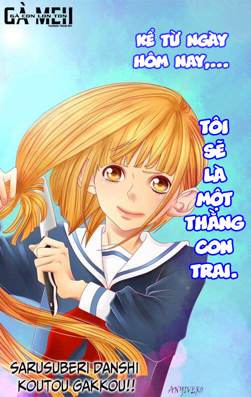 Sarusuberi Danshi Koutou Gakkou Chương 1 Ảnh 5