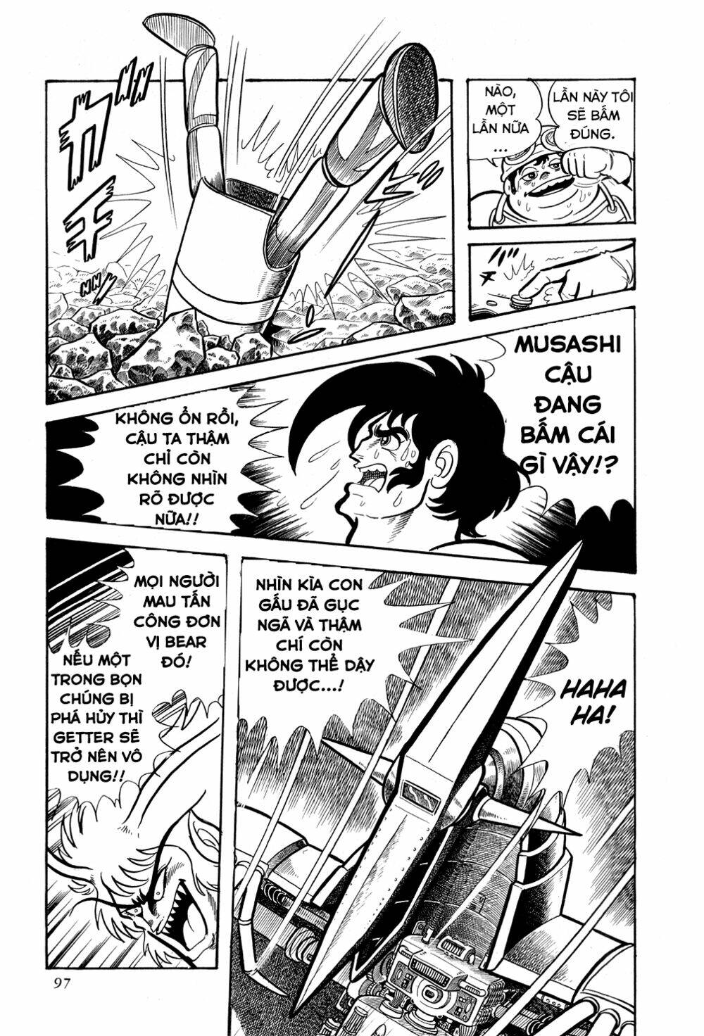 Getter Robo Chương 8 Ảnh 102