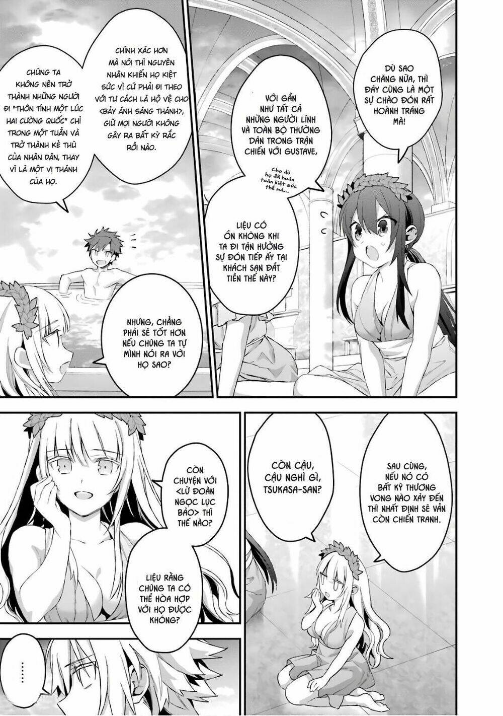 Choujin Koukousei-Tachi Wa Isekai Demo Yoyuu De Ikinuku You Desu Chương 32 Ảnh 16