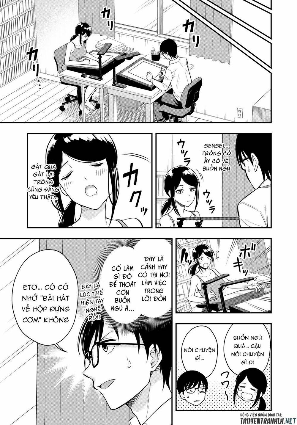 Hagoromo-Sensei Wa Kyou Mo Kandzume Chương 3 Ảnh 6