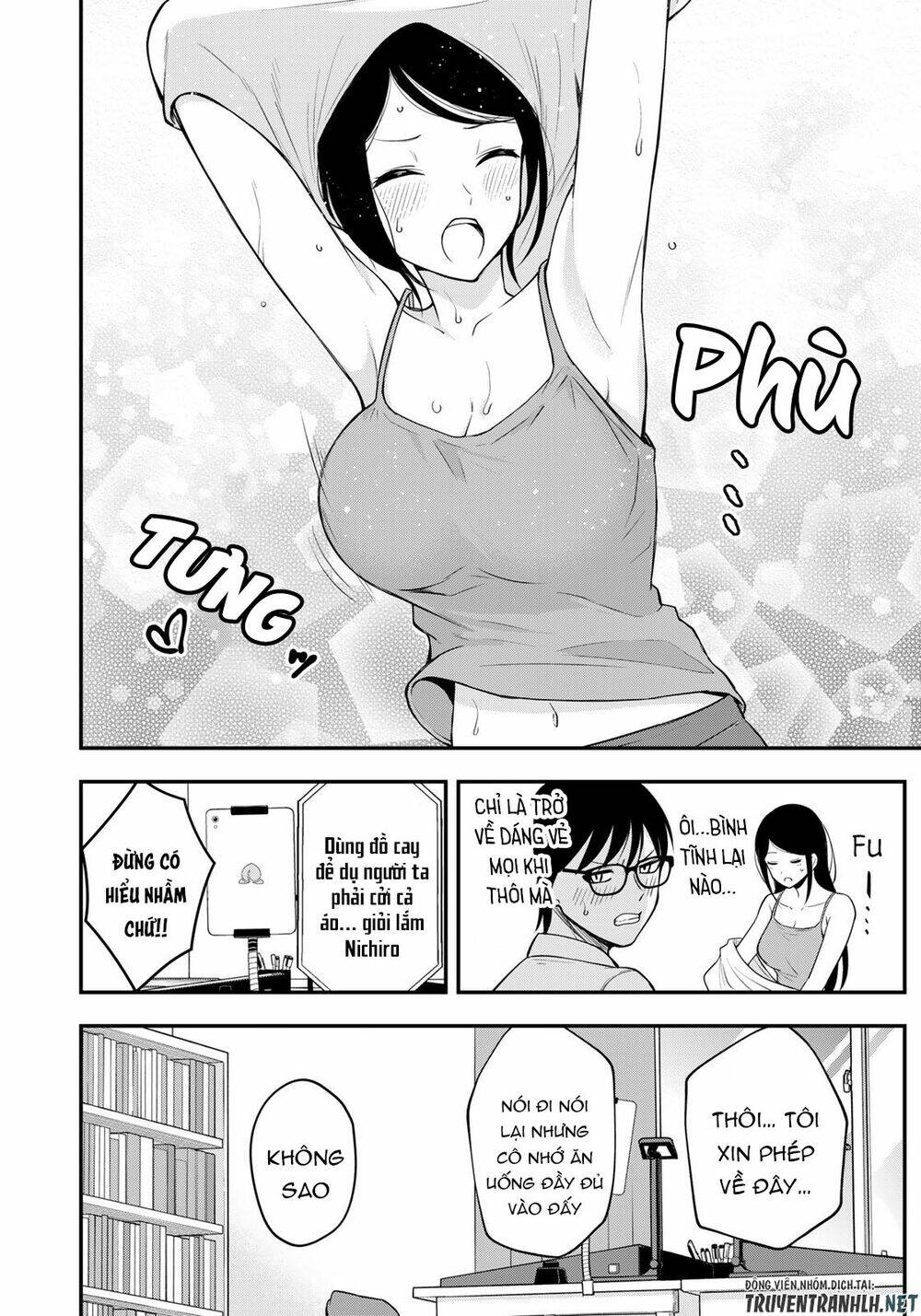 Hagoromo-Sensei Wa Kyou Mo Kandzume Chương 6 Ảnh 17