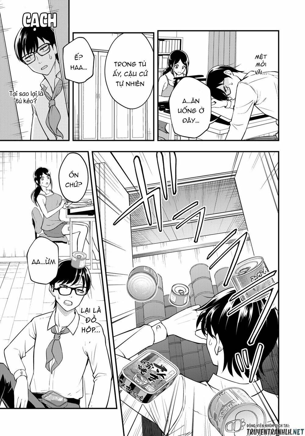 Hagoromo-Sensei Wa Kyou Mo Kandzume Chương 1 Ảnh 19
