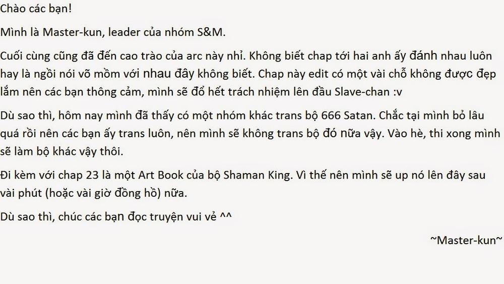 Shaman King: Flowers Chương 23 Ảnh 24
