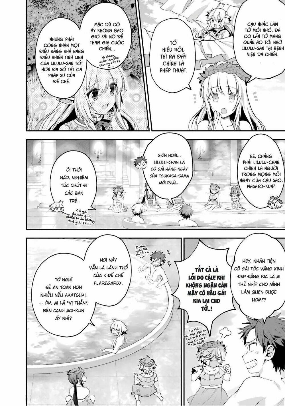 Choujin Koukousei-Tachi Wa Isekai Demo Yoyuu De Ikinuku You Desu Chương 32 Ảnh 15