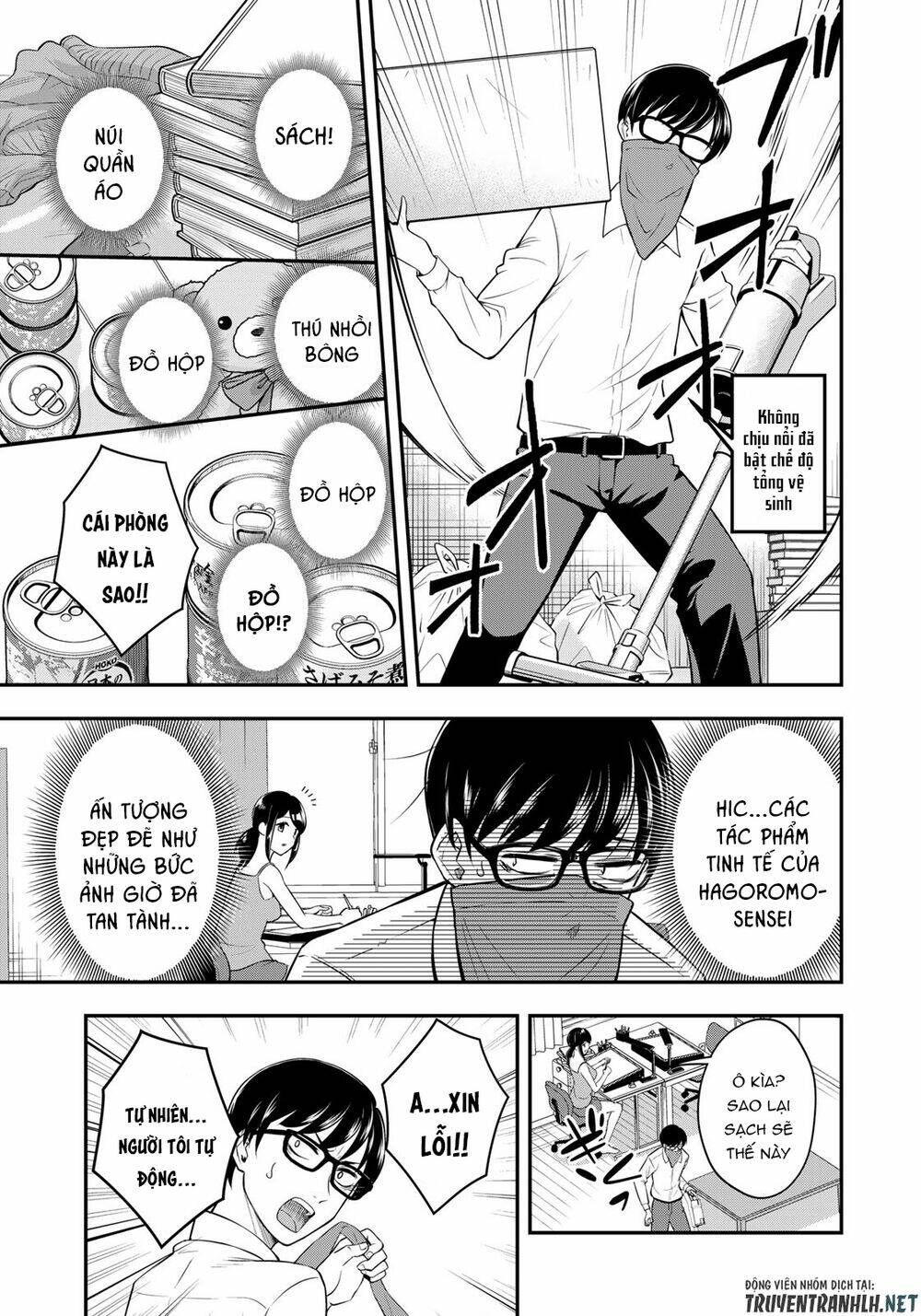 Hagoromo-Sensei Wa Kyou Mo Kandzume Chương 1 Ảnh 13