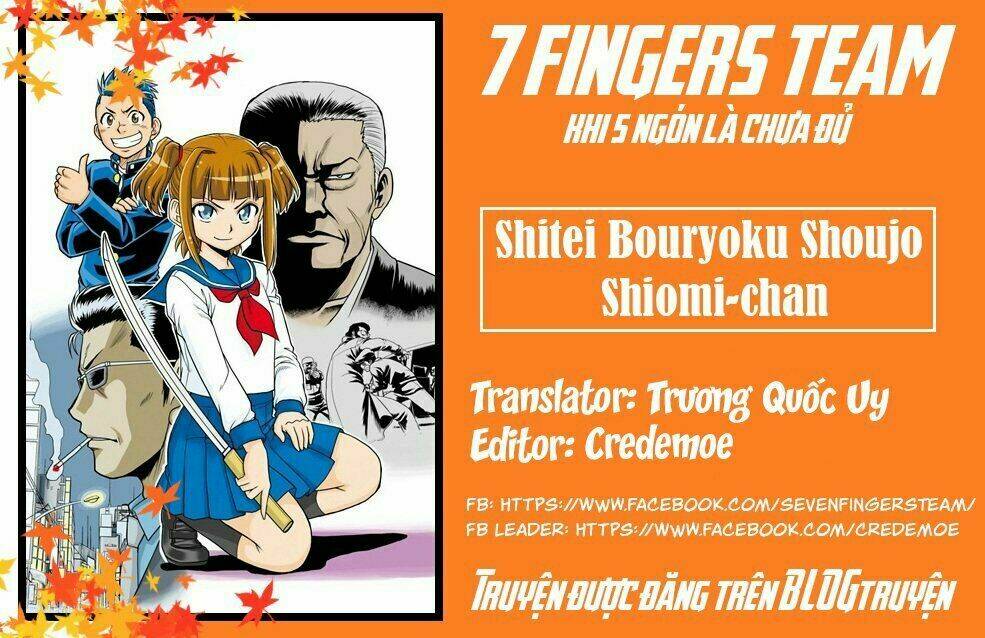 Shitei Bouryoku Shoujo Shiomi-Chan Chương 10 Ảnh 3