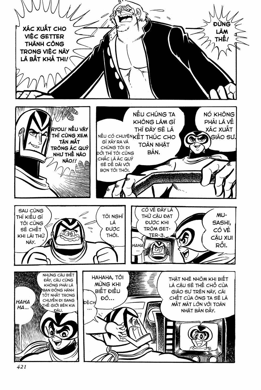 Getter Robo Chương 7 Ảnh 54