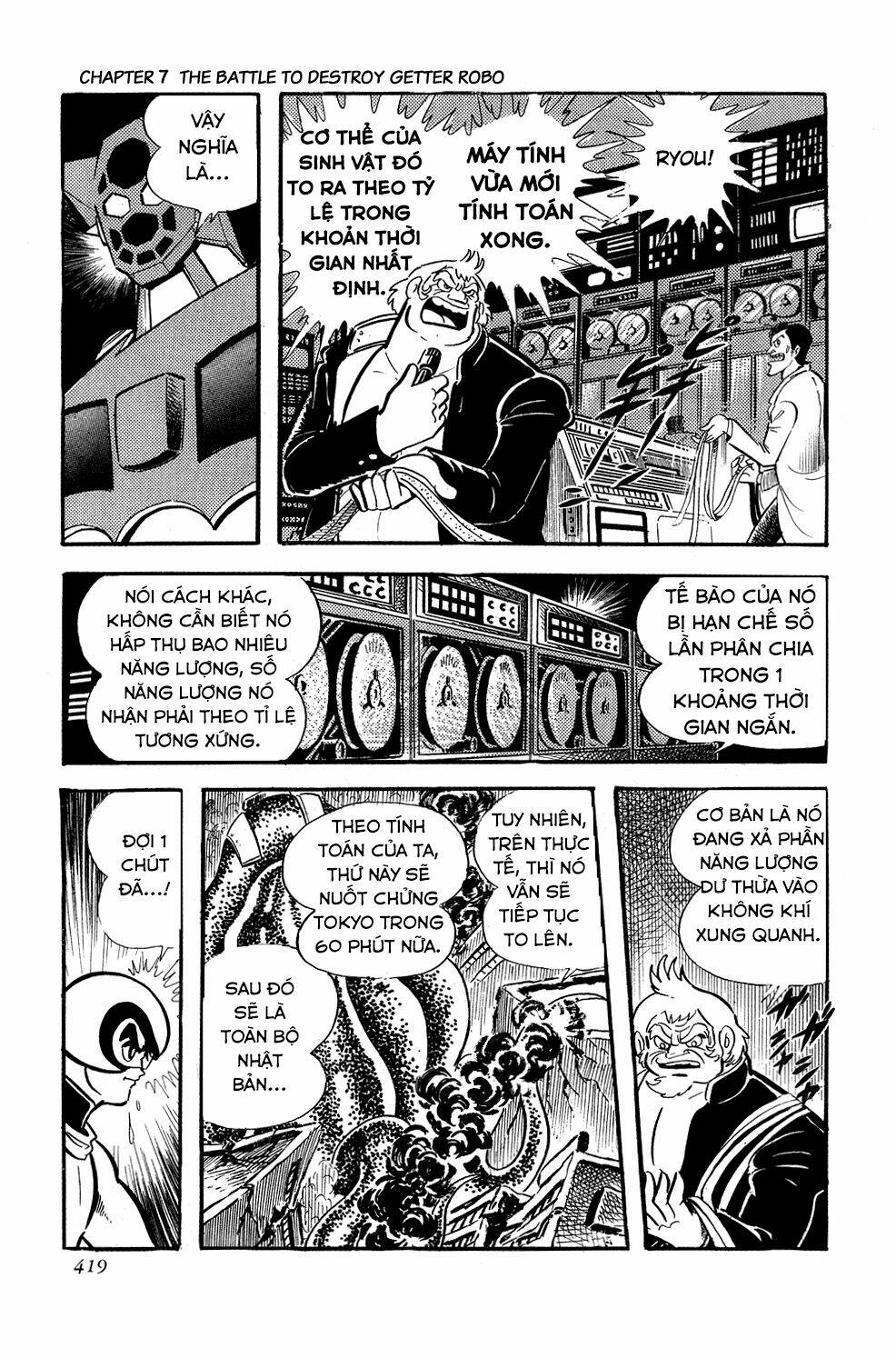 Getter Robo Chương 7 Ảnh 52