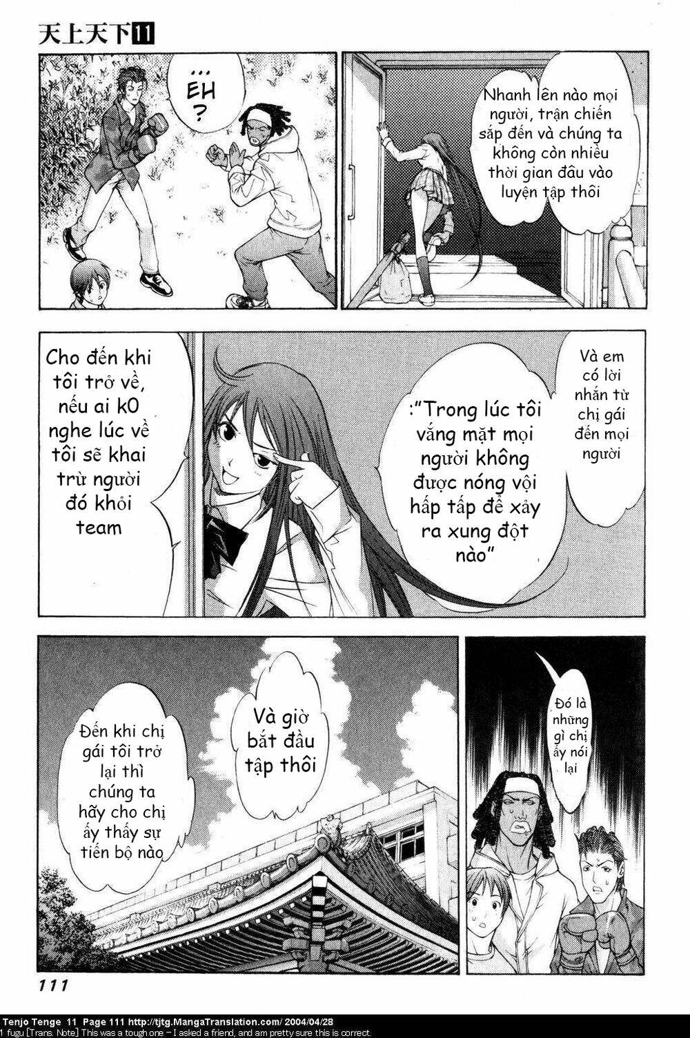 Tenjou Tenge Chương 67 Ảnh 11