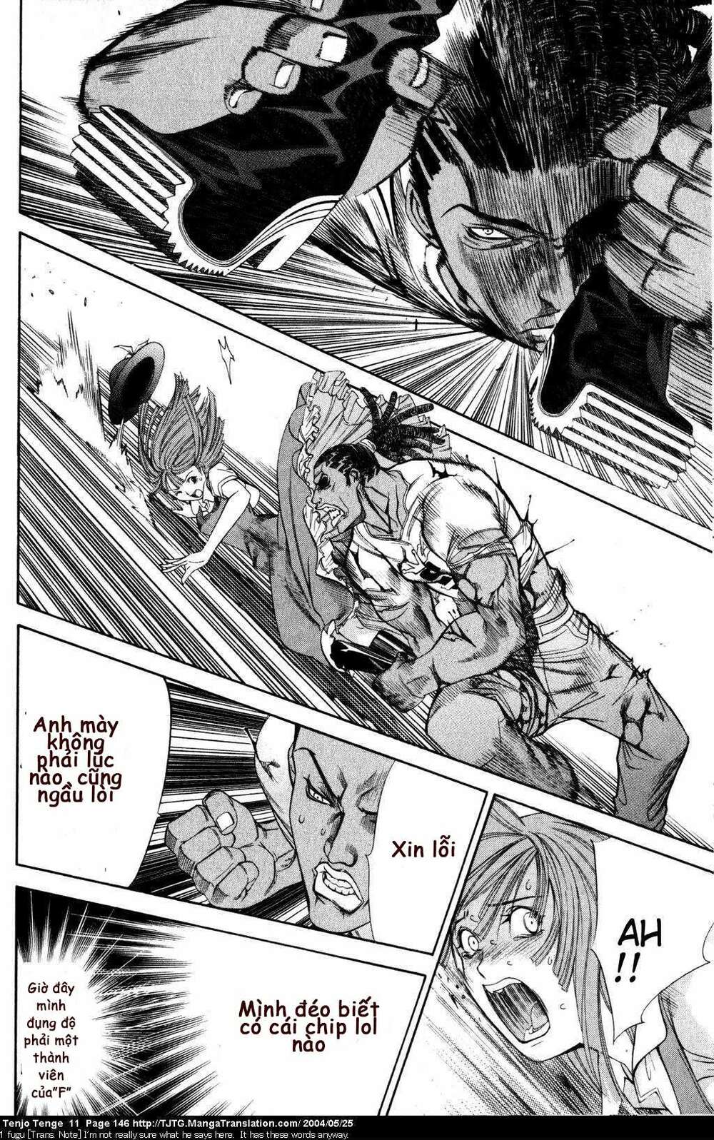 Tenjou Tenge Chương 68 Ảnh 16