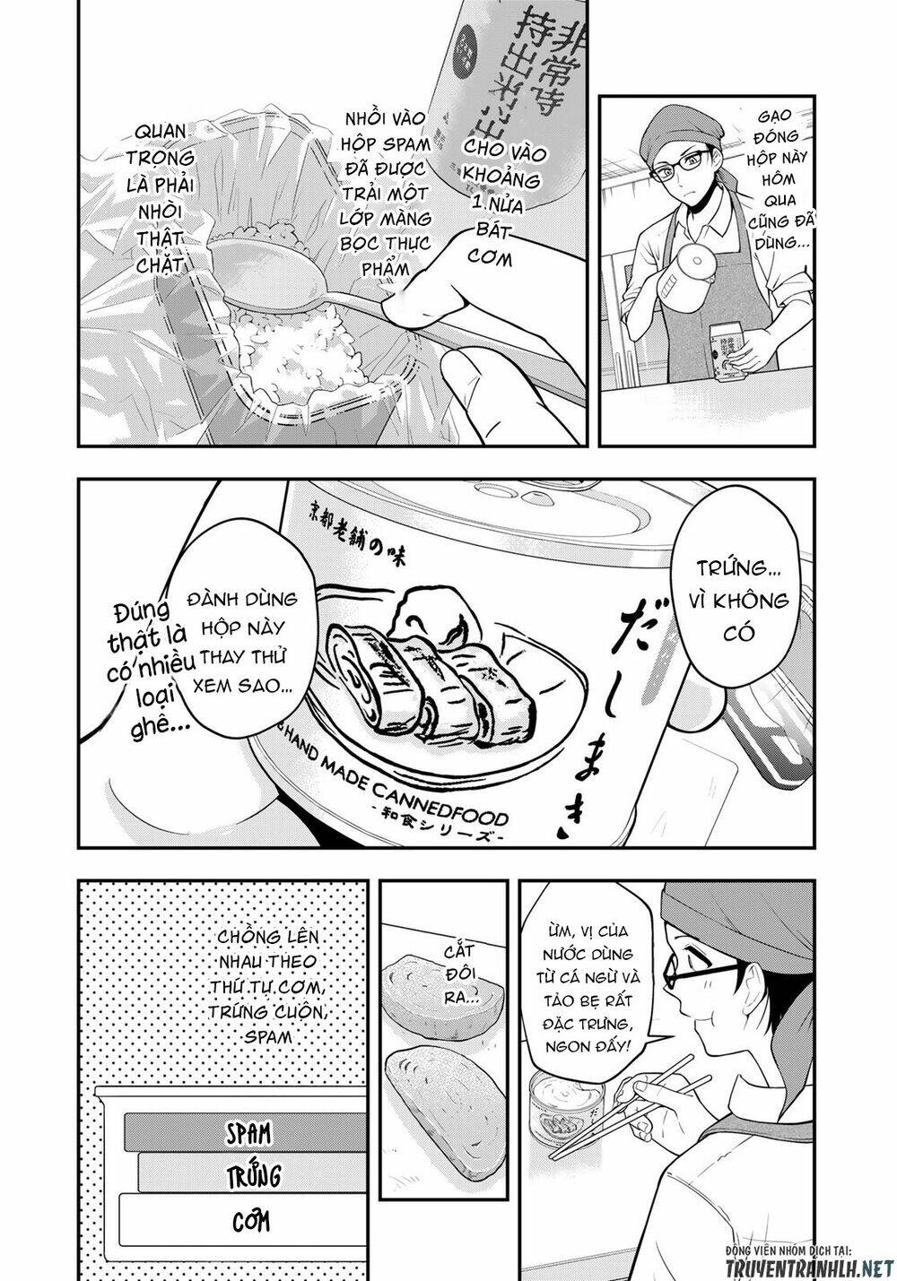 Hagoromo-Sensei Wa Kyou Mo Kandzume Chương 3 Ảnh 9
