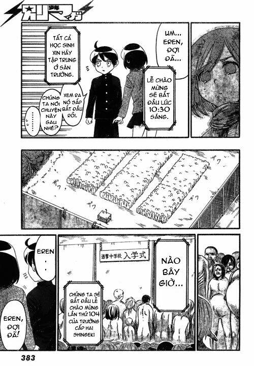 Shingeki! Kyojin Chuugakkou Chương 1 Ảnh 17