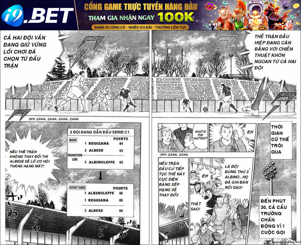 Captain Tsubasa : Trận Chiến Liên Đoàn Italy Chương 4 Ảnh 6