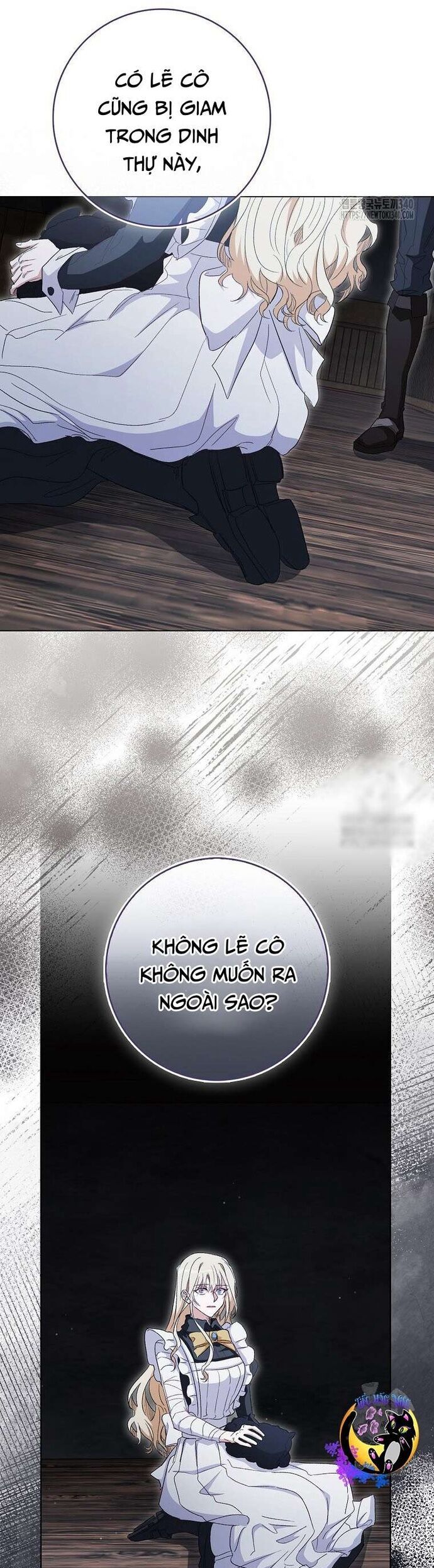 Bị Giam Cầm Với Nam Chính Trong Trò Chơi Kinh Dị Chương 32 Ảnh 10