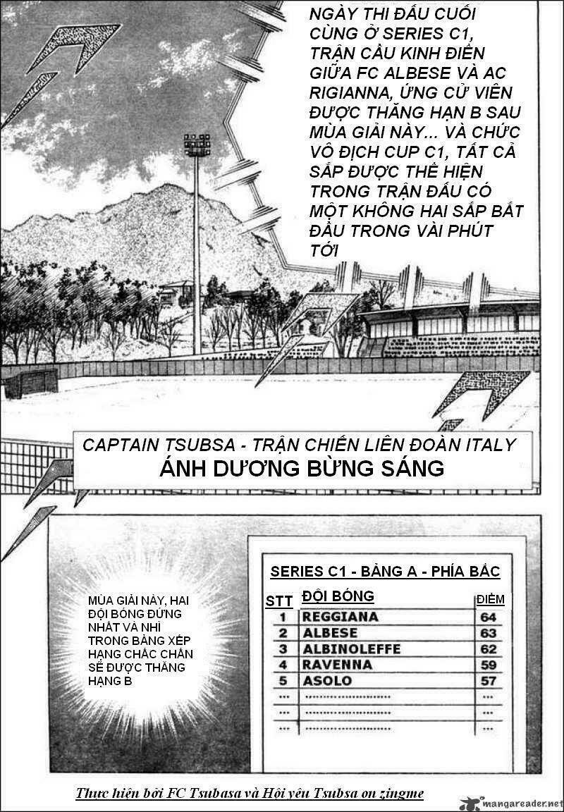 Captain Tsubasa : Trận Chiến Liên Đoàn Italy Chương 2 Ảnh 2