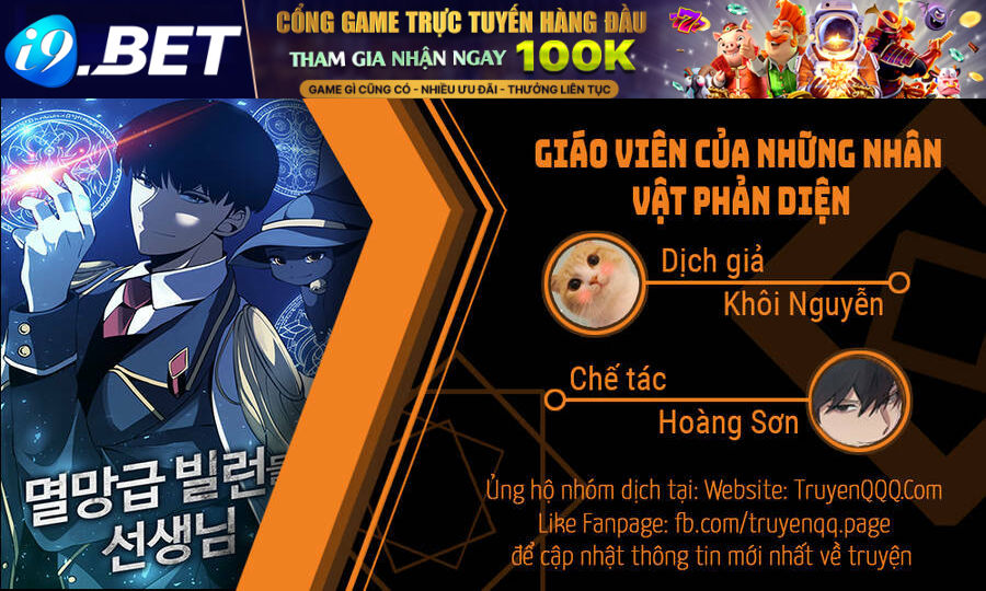 Giáo Viên Của Những Nhân Vật Phản Diện Chương 28.5 Ảnh 2