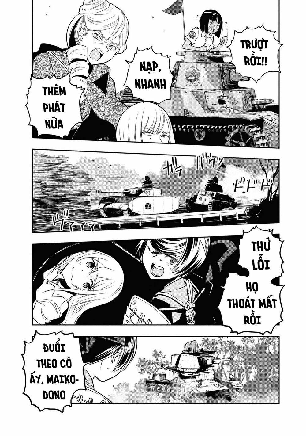 Girls Und Panzer: Ribbon No Musha Chương 62 Ảnh 13