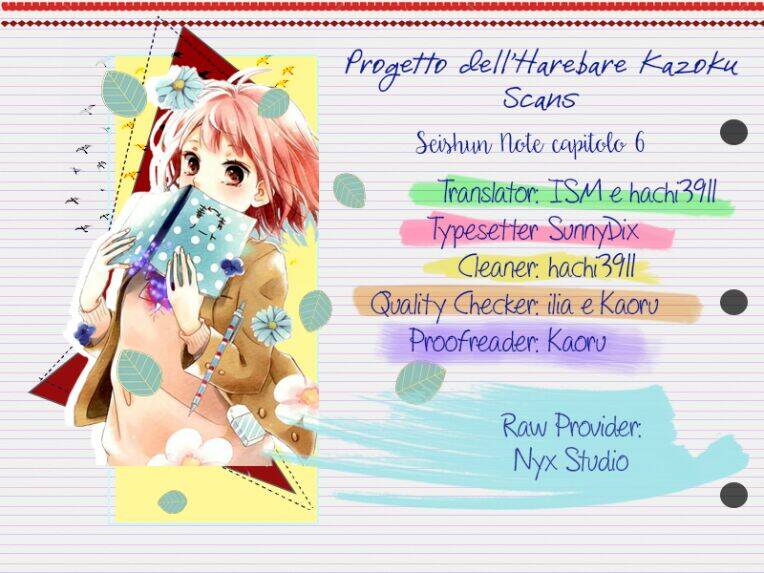 Seishun Note Chương 6 Ảnh 6